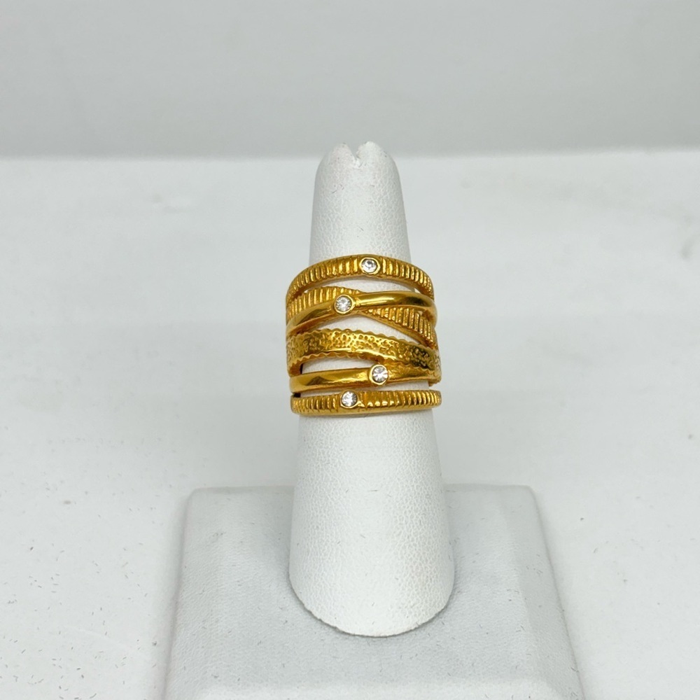SS Cuff Ring - Picture 3 of 6